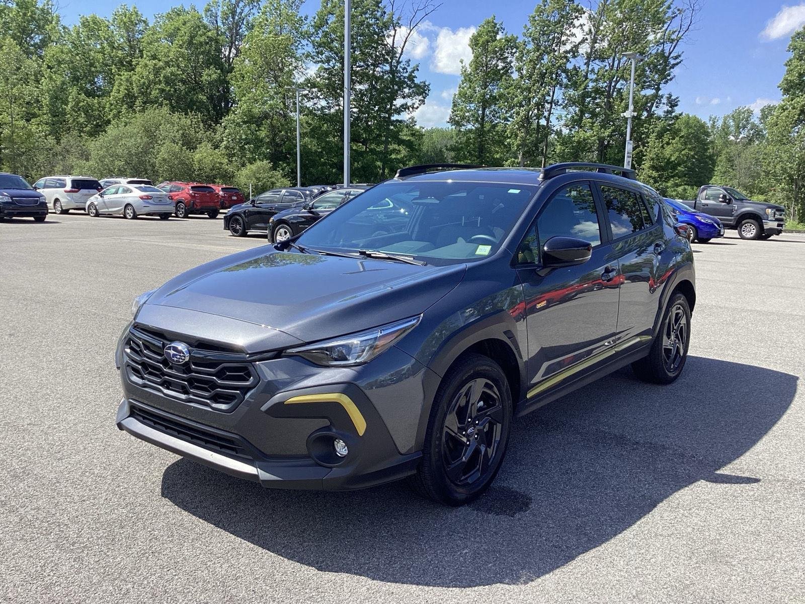 Used 2025 Magnetite Gray Metallic Subaru Sport image 3