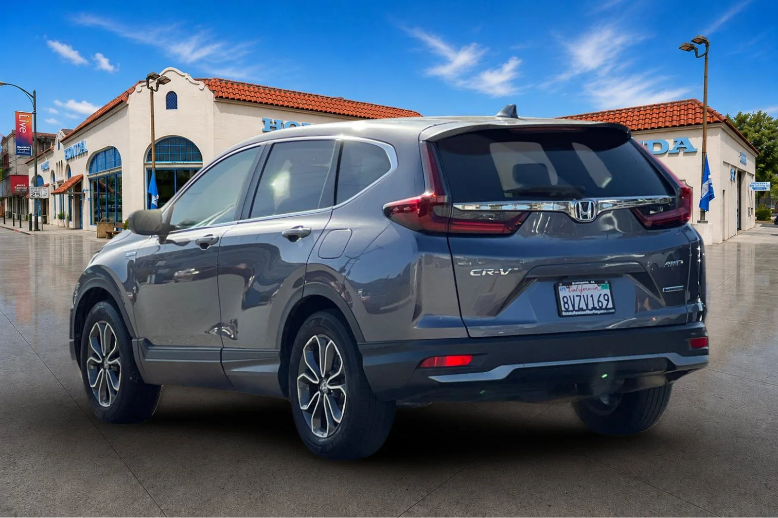 Certified Used 2021 Modern Steel Metallic Honda EX image 6