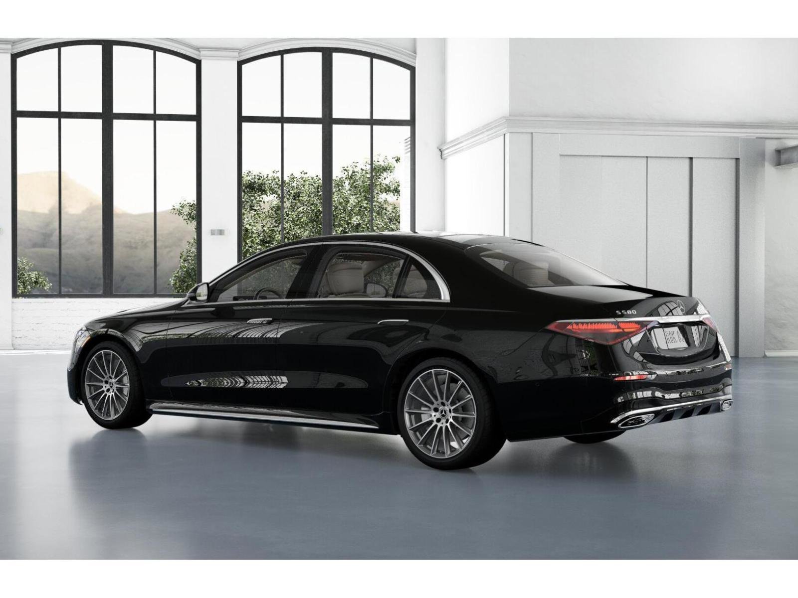 New 2026 Obsidian Black Metallic Mercedes-Benz S 580 image 43