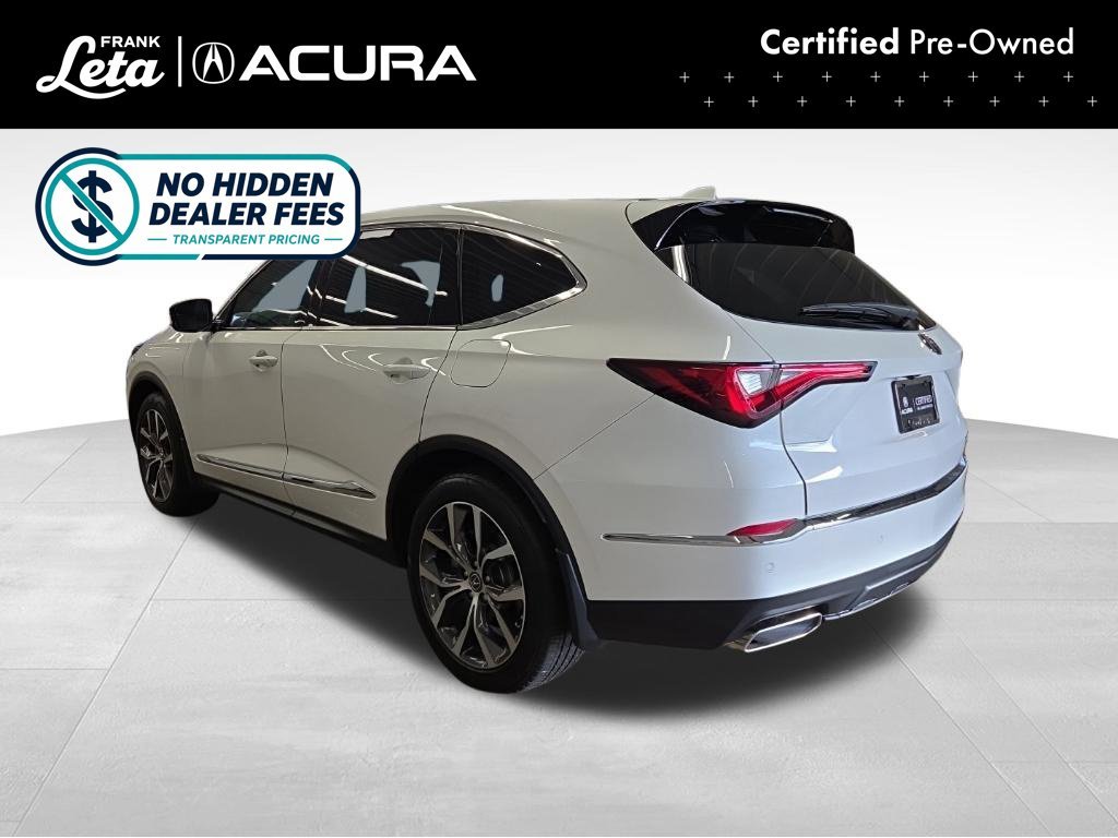 Certified Used 2024 Platinum White Pearl Acura  image 4