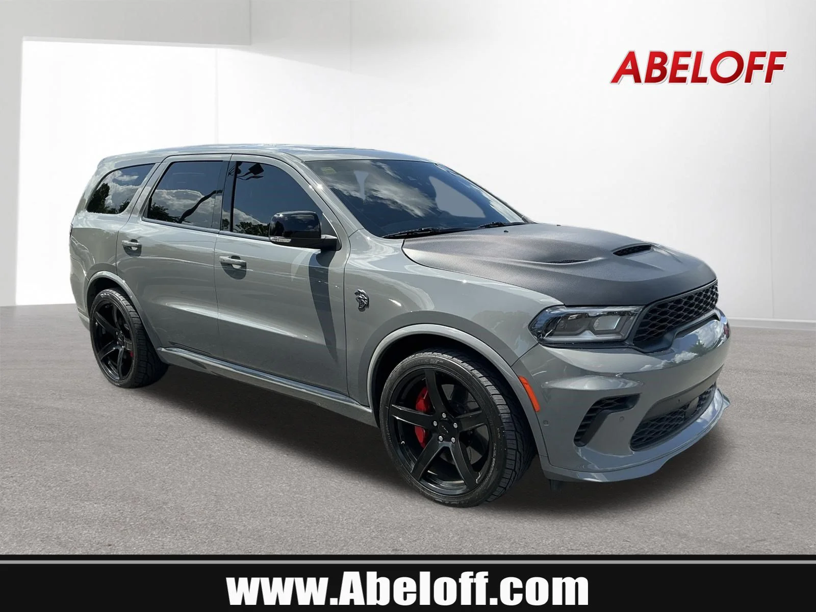 Used 2021 Grey Dodge SRT Hellcat image 1