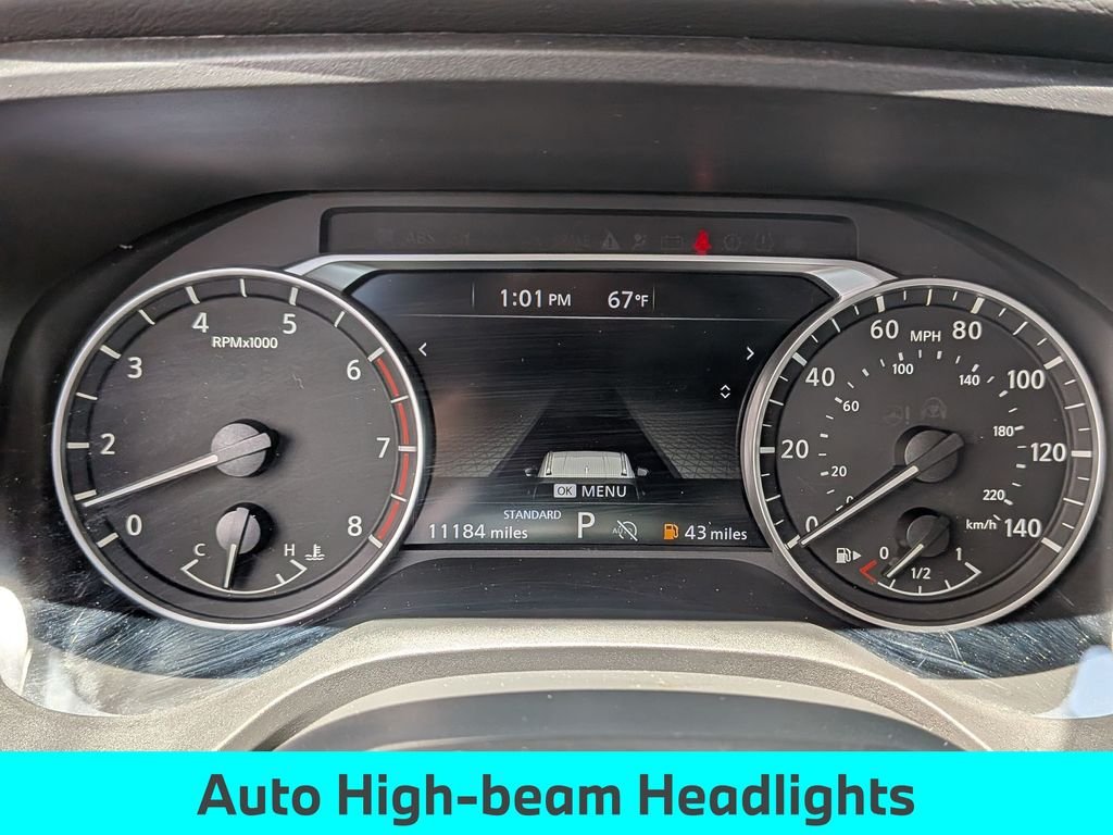 Used 2025 Gun Metallic Nissan SV image 16