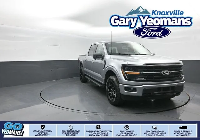 New 2026 Iconic Silver Metallic Ford XLT image 1