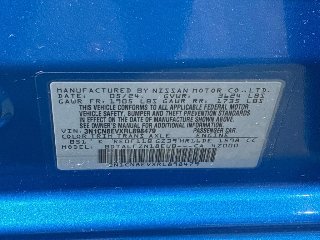 Used 2024 Blue Nissan 1.6 SV image 23