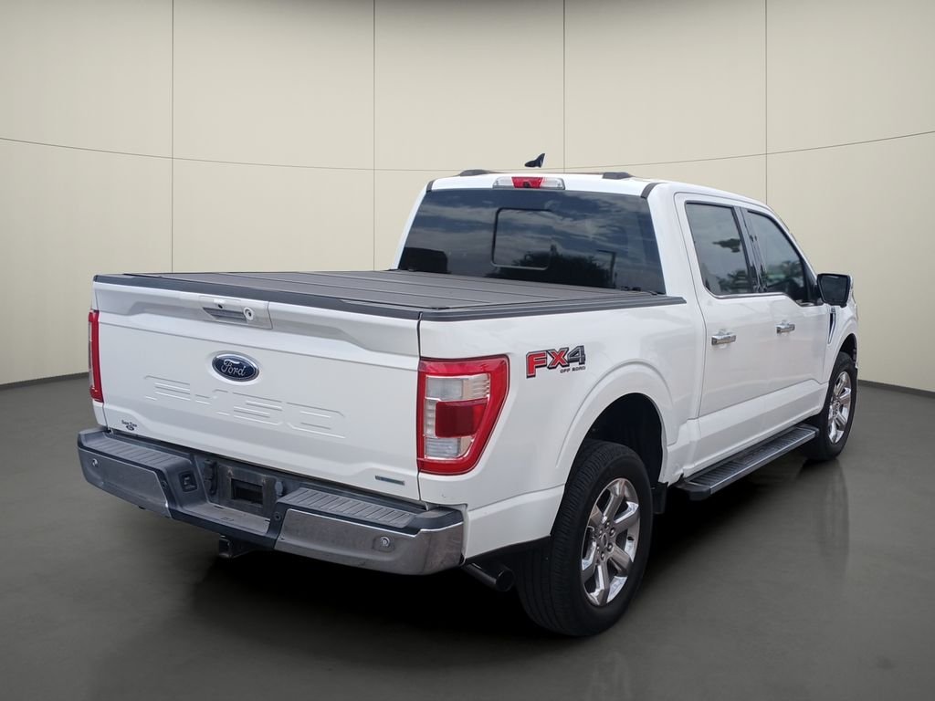 Used 2021 White Ford Lariat image 7