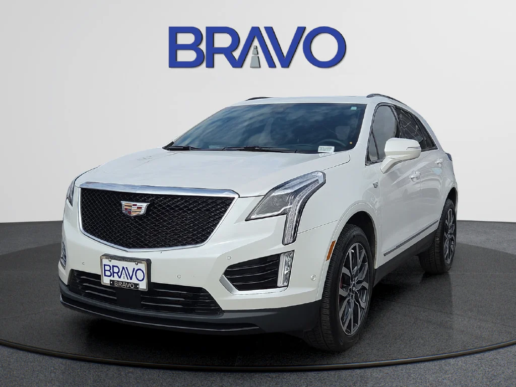 Used 2022 CRYSTAL WHITE TRICOAT Cadillac AWD Sport image 1