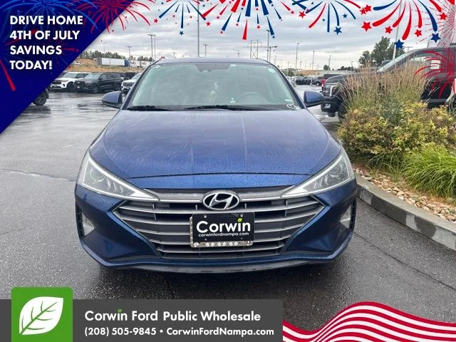 Used 2020 Blue Hyundai SEL image 2