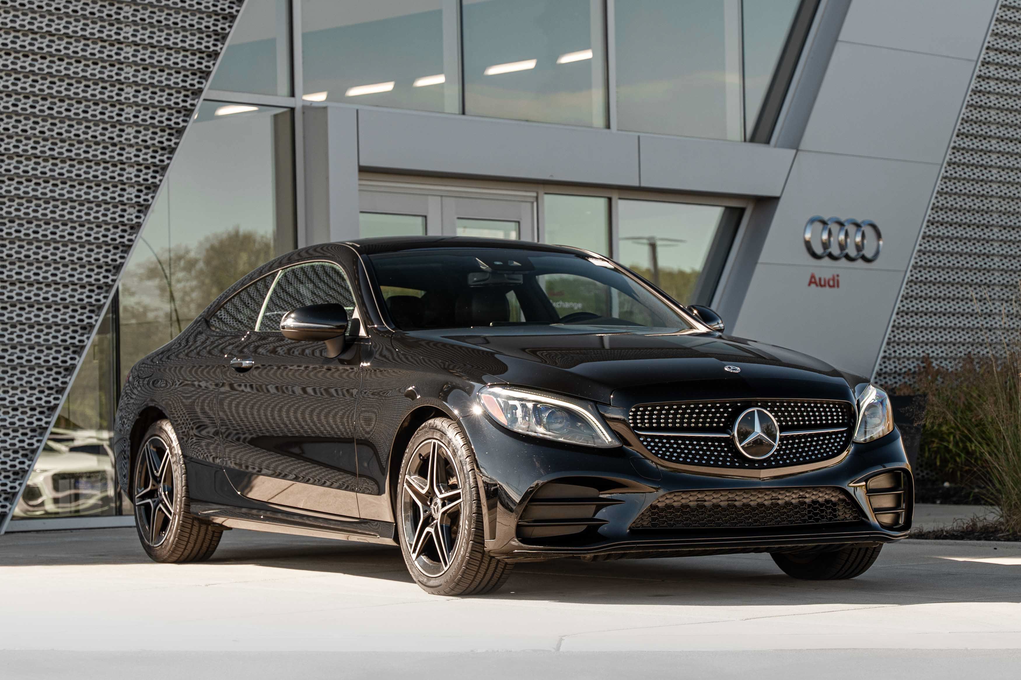 Used 2021 Black Mercedes-Benz C 300 image 1