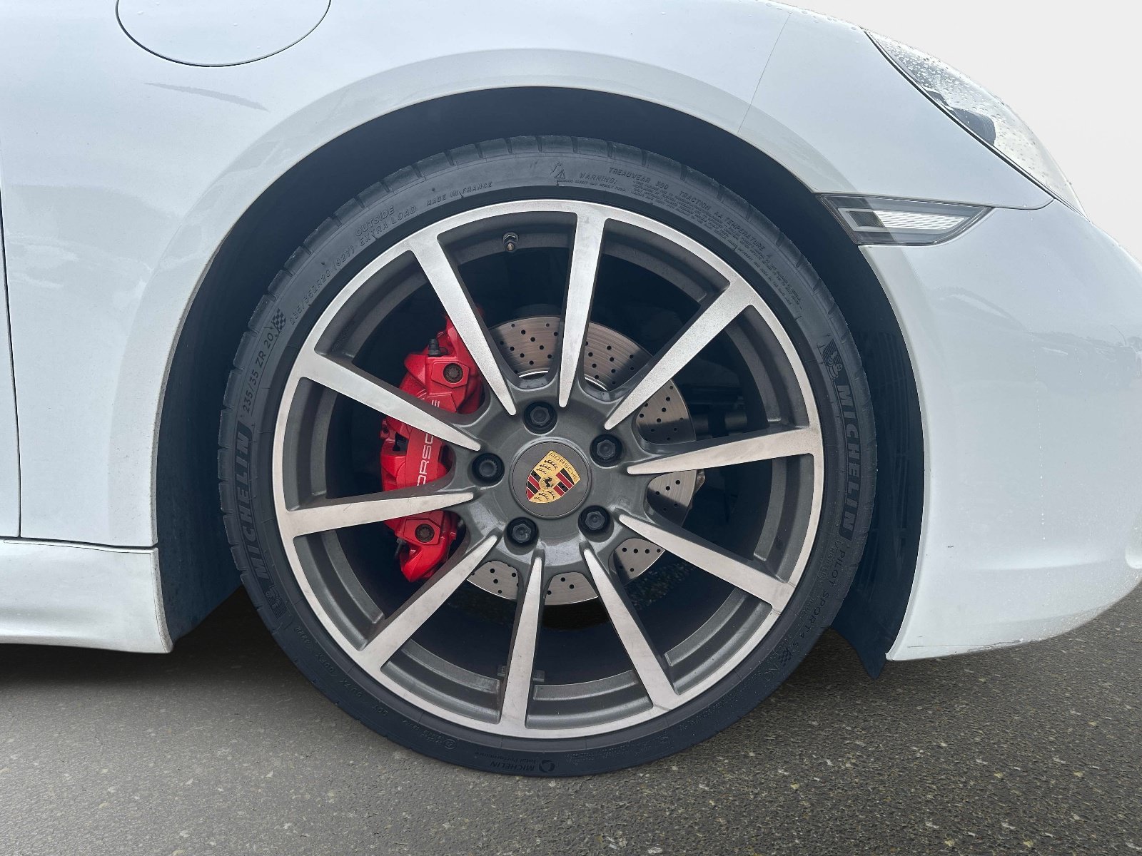Used 2017 Carrara White Metallic Porsche S image 6