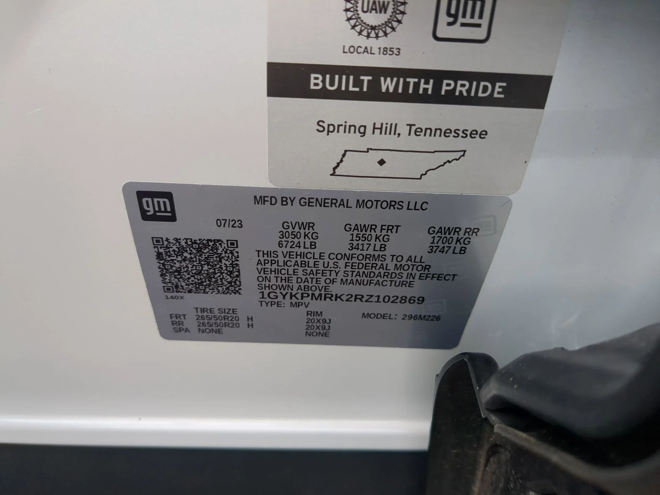 Used 2024 Crystal White Tricoat Cadillac Tech image 34