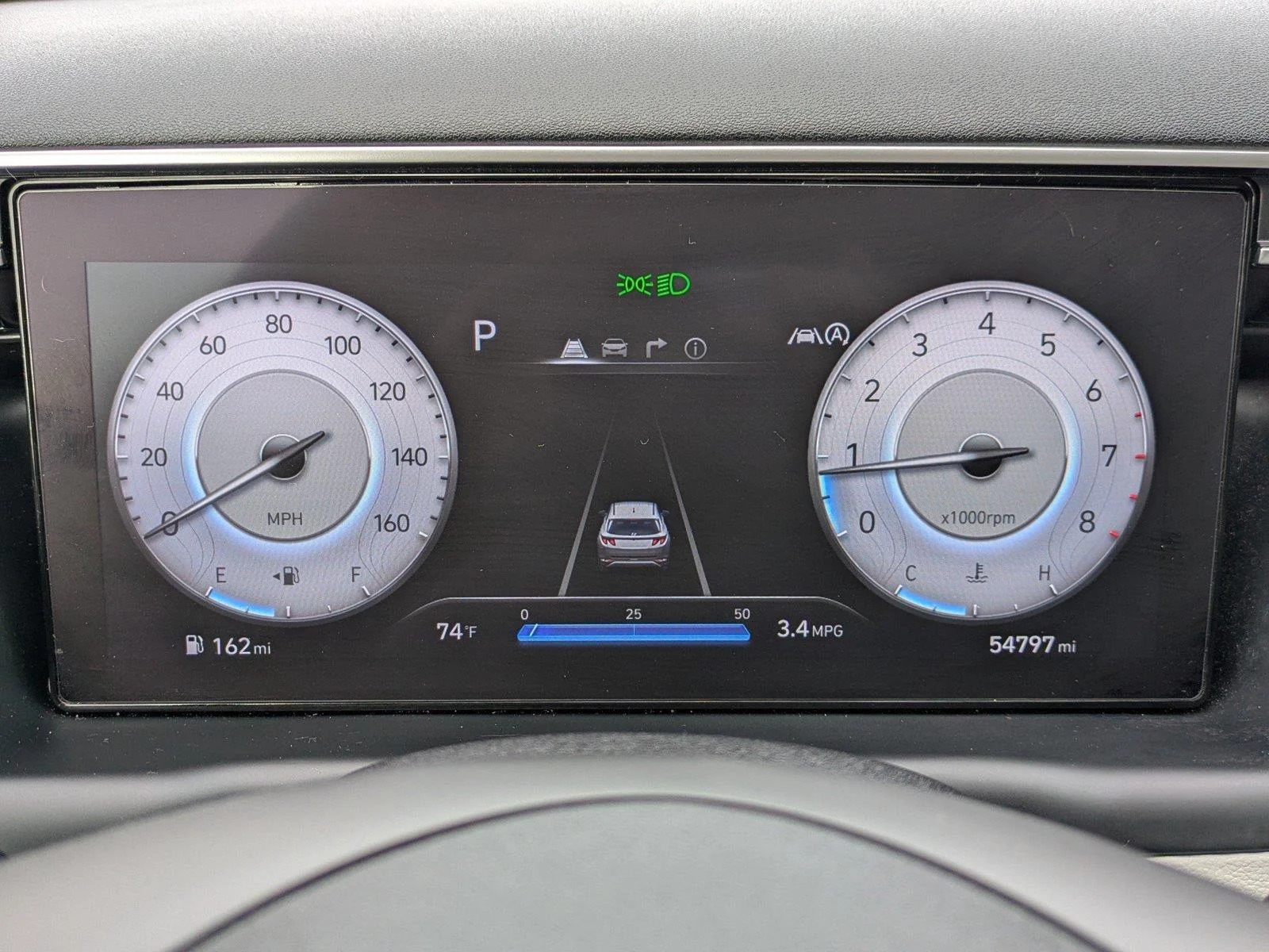 Used 2022 Intense Blue Hyundai Limited image 28