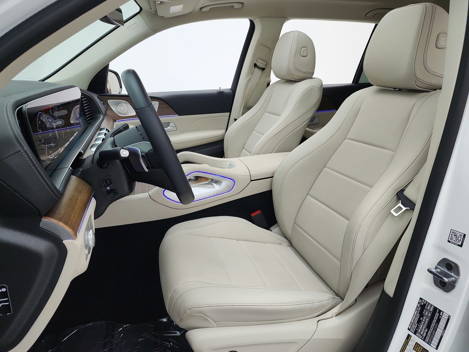 Certified Used 2024 Polar White Mercedes-Benz GLS 450 4MATIC® SUV image 13