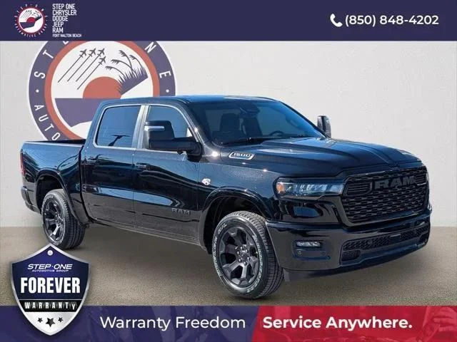 New 2026 Diamond Black Crystal Pearl-Coat Exterior Paint RAM BIG HORN image 1