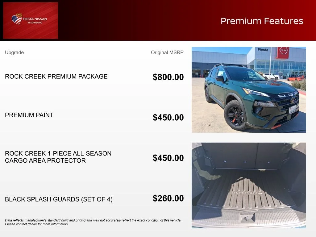New 2026 Obsidian Green Pearl Nissan Rock Creek® image 3