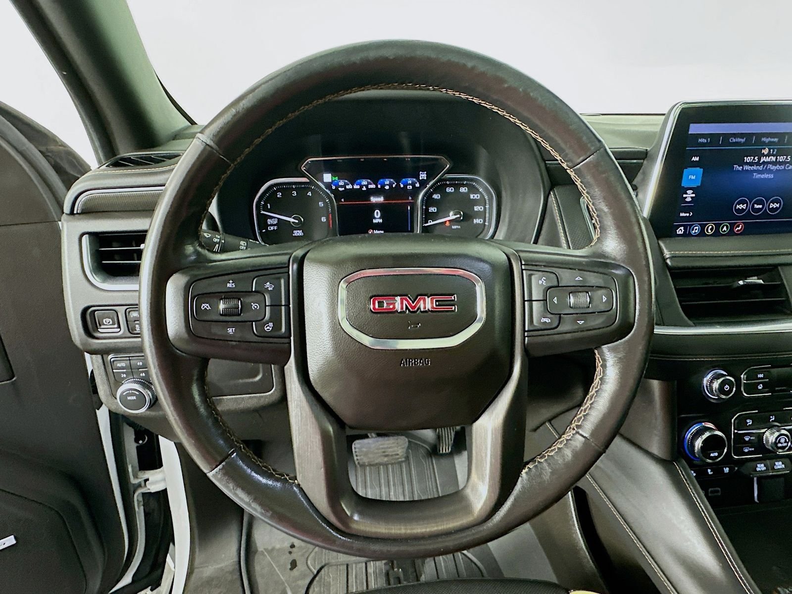 Used 2021 Summit White GMC AT4 image 15