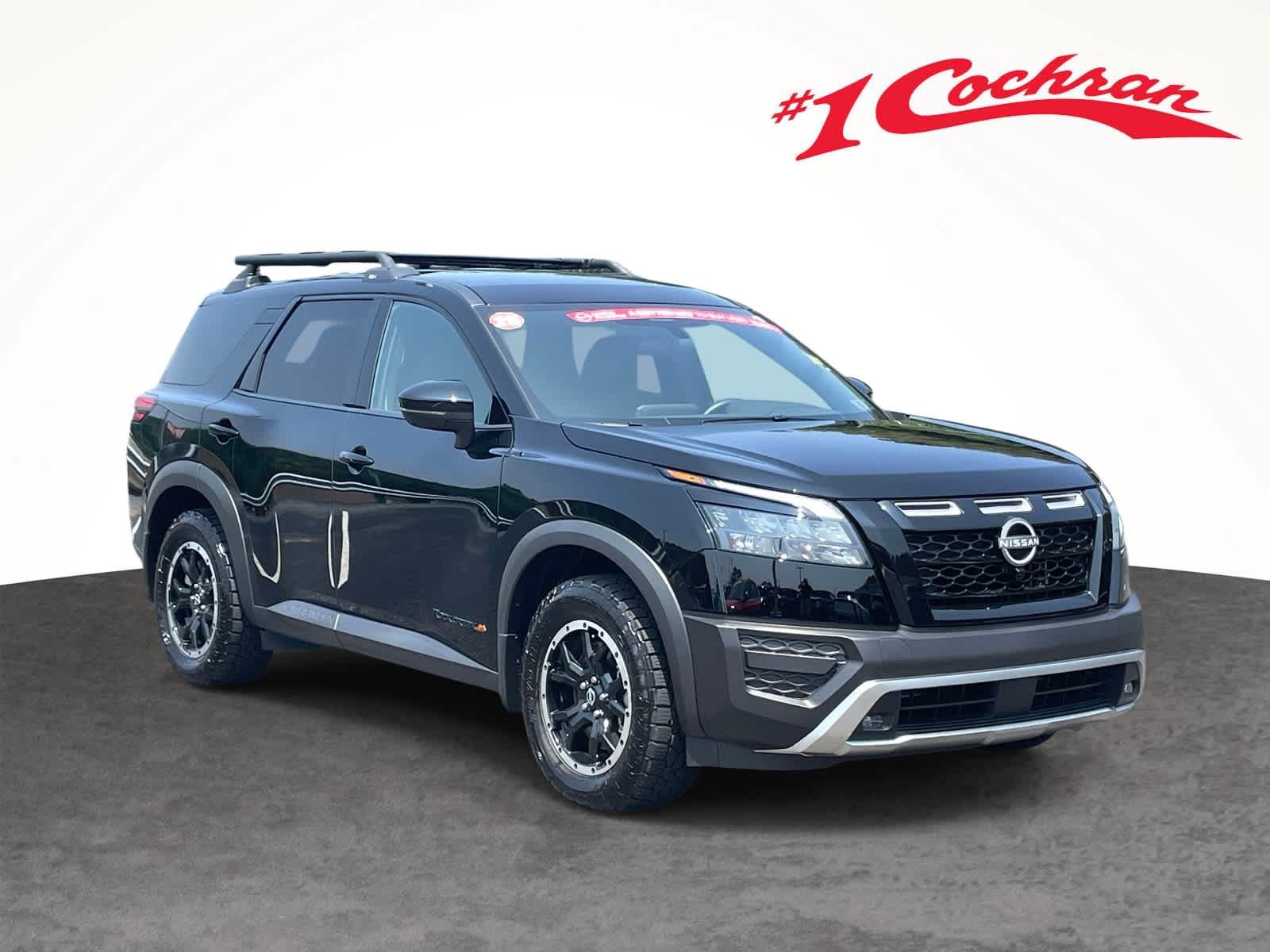 Certified Used 2025 Super Black Nissan Rock Creek image 1
