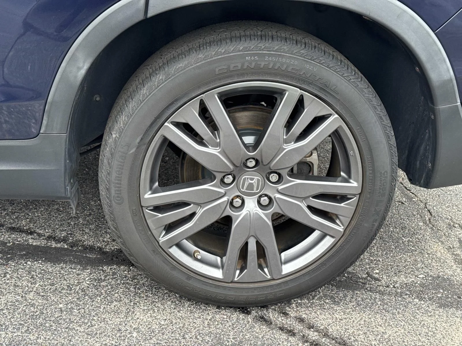 Used 2020 Blue Honda EX-L image 3