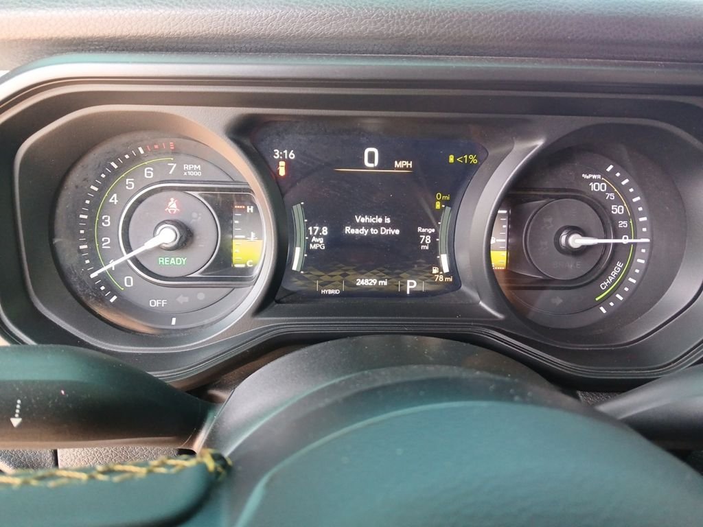 Used 2024 Green Jeep Willys 4xe image 14