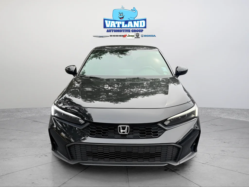 Certified Used 2025 Crystal Black Pearl Honda Sport image 8