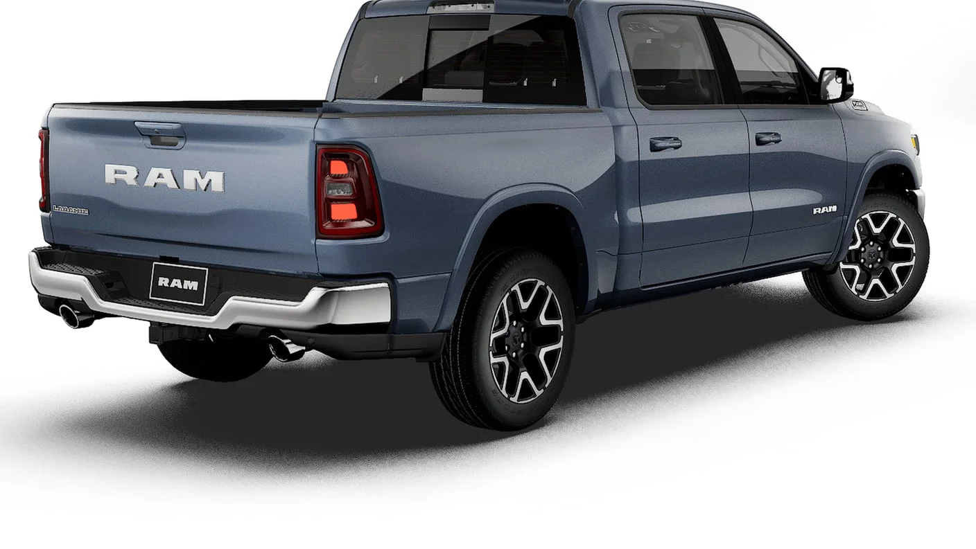 New 2027 Forged Blue Metallic Exterior Paint RAM LARAMIE image 2