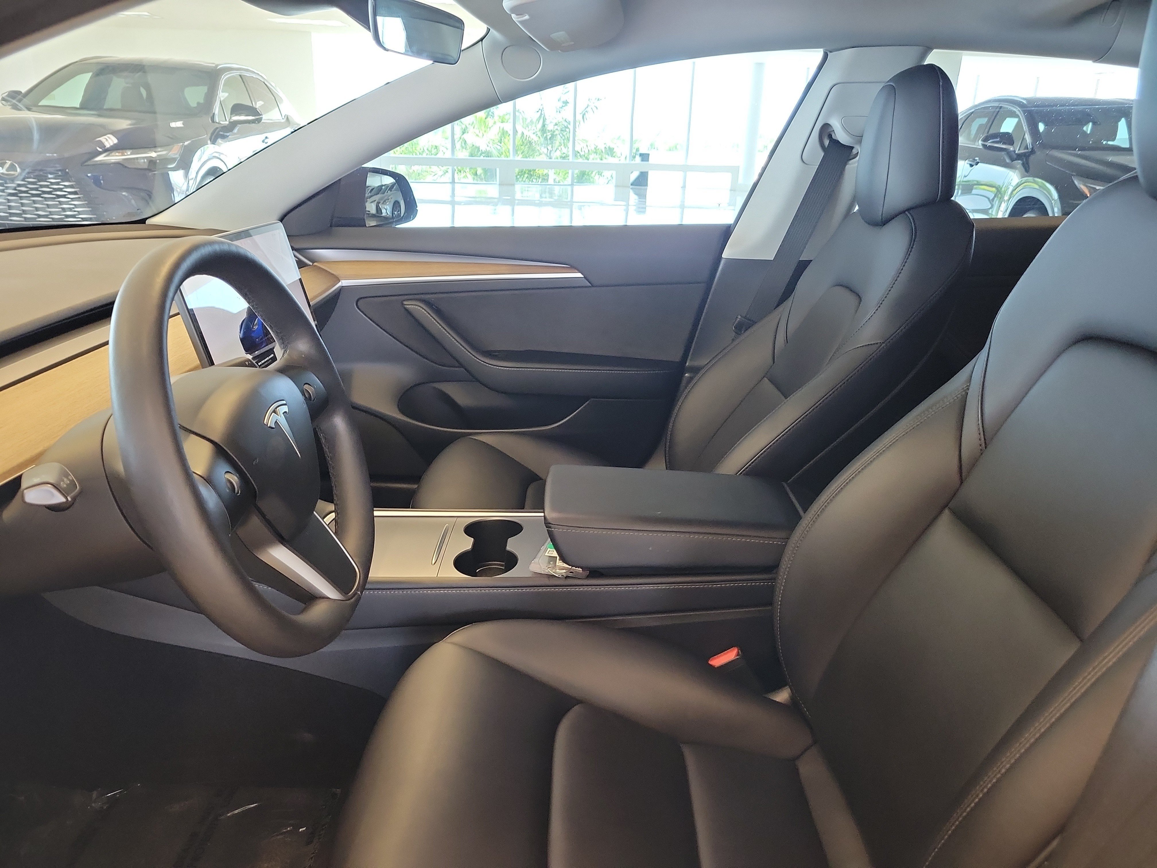 Used 2022 Deep Blue Metallic Tesla Performance image 24