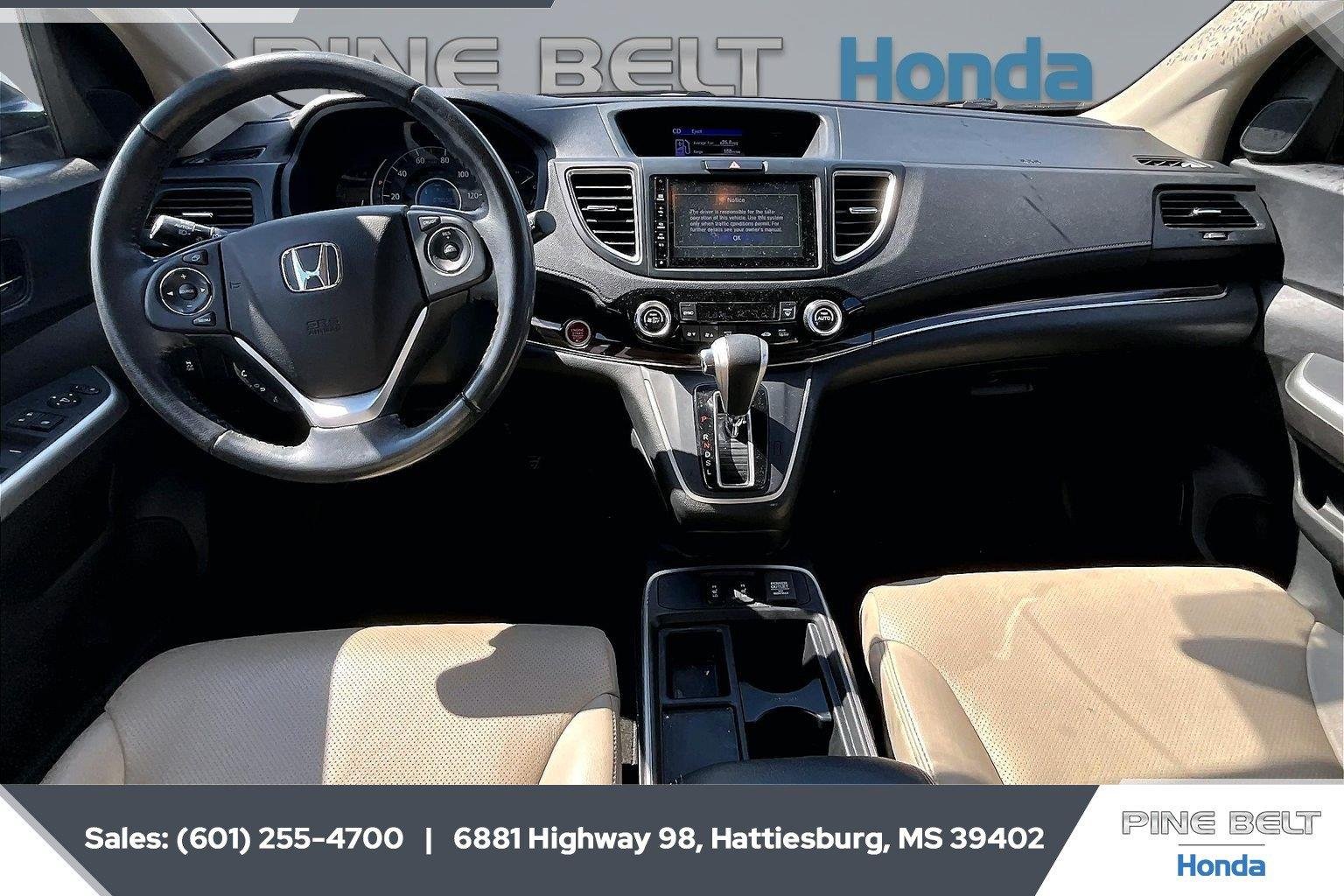 Used 2016 White Diamond Pearl Honda EX-L image 13