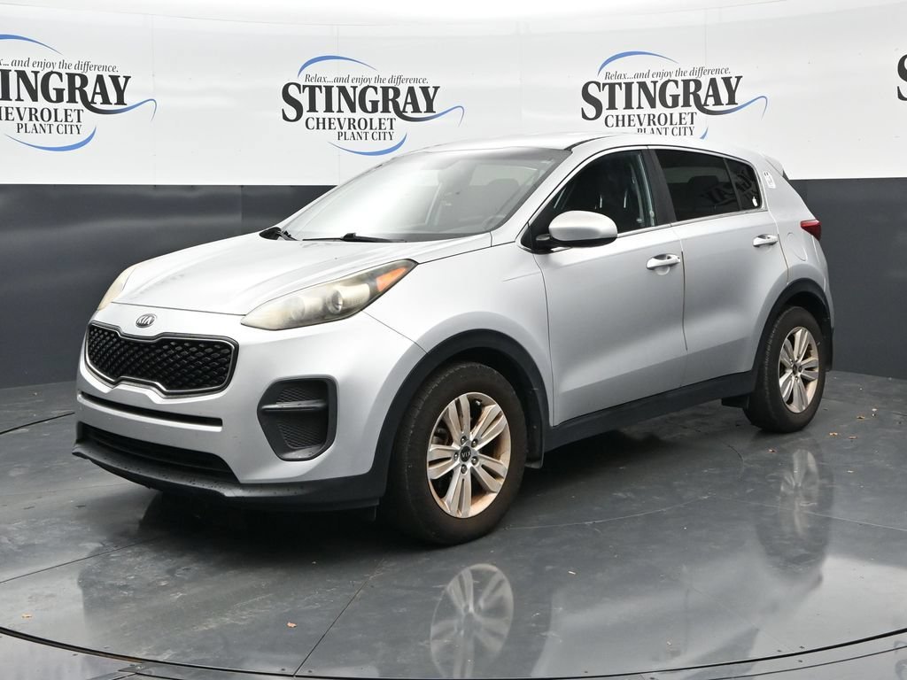 Used 2017 Silver Kia LX image 3