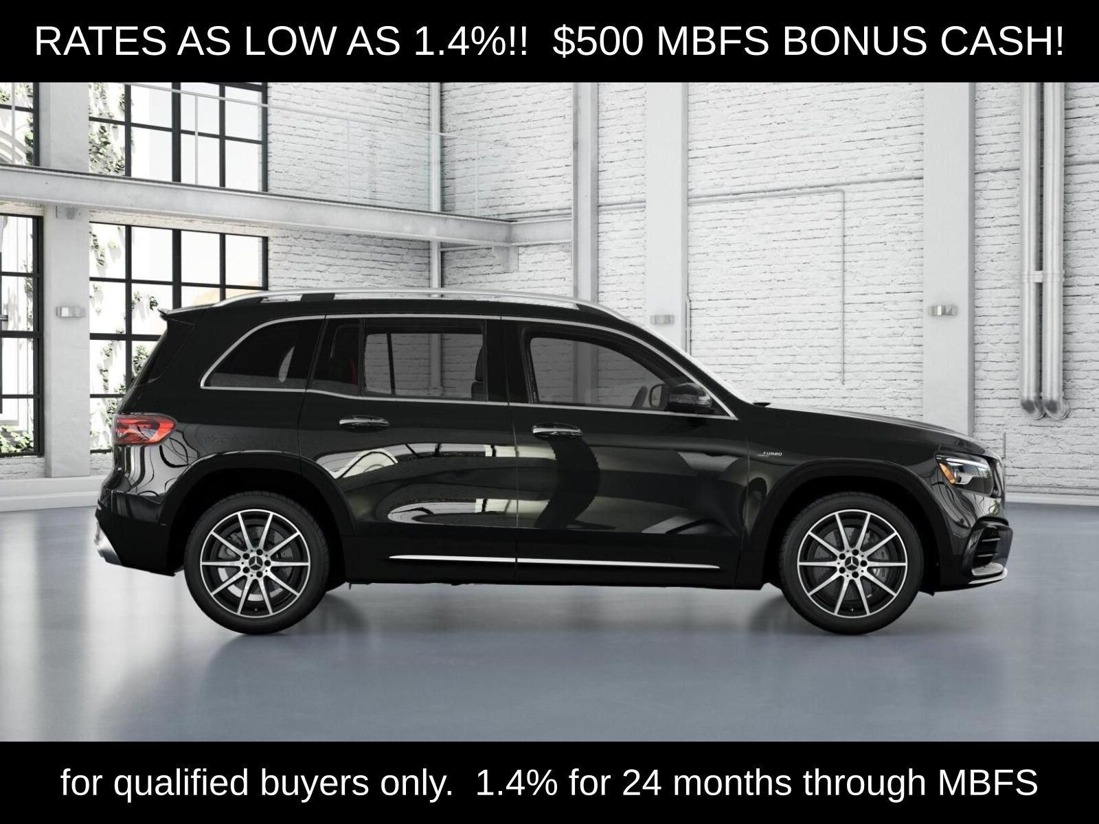 Certified Used 2026 Black Mercedes-Benz GLB 35 AMG® image 2
