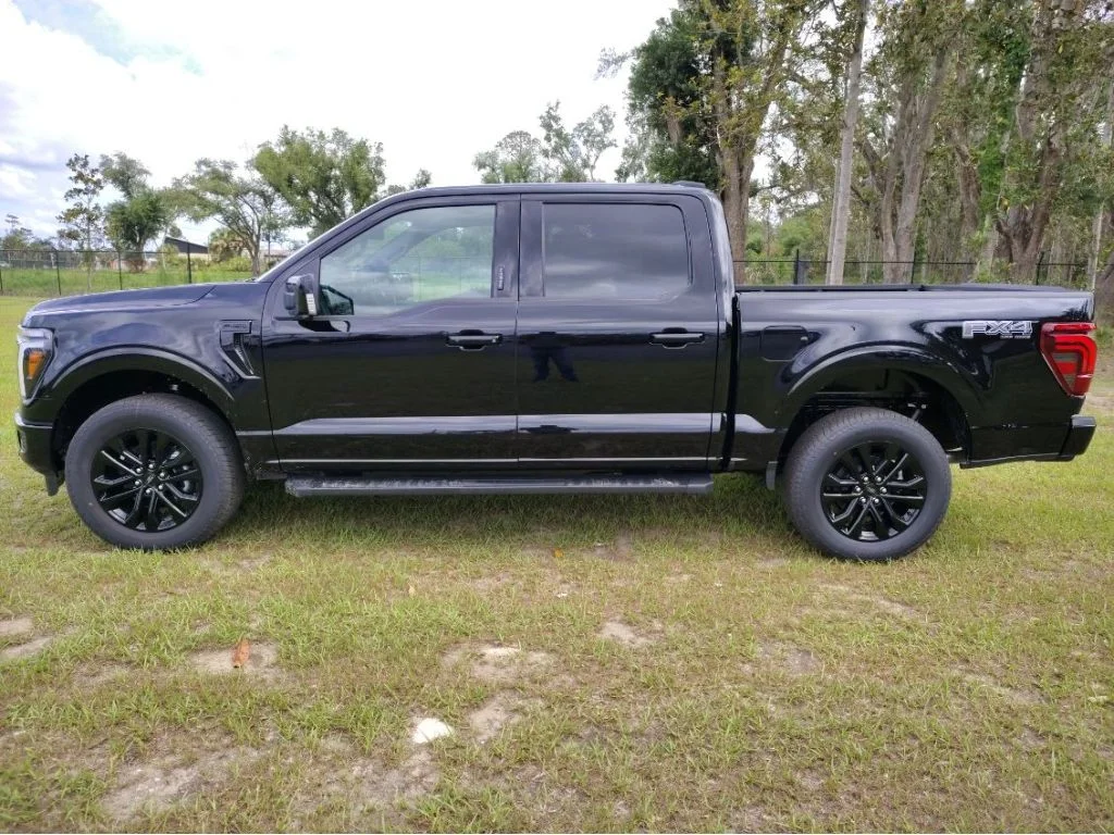 New 2026 Agate Black Metallic Ford Lariat® image 2
