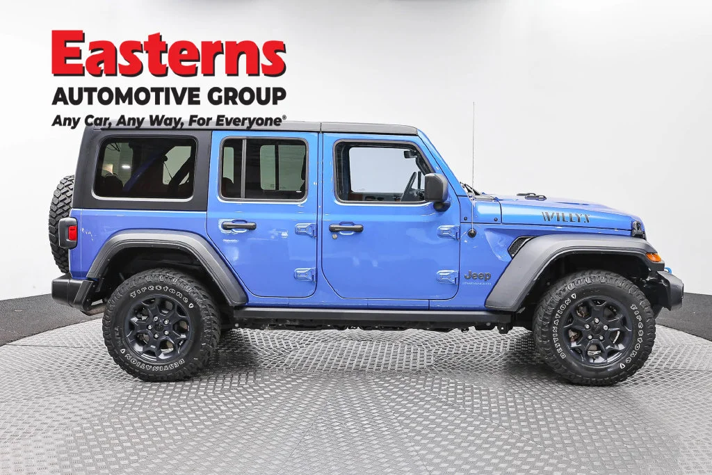 Used 2023 Blue Jeep Willys 4xe image 4