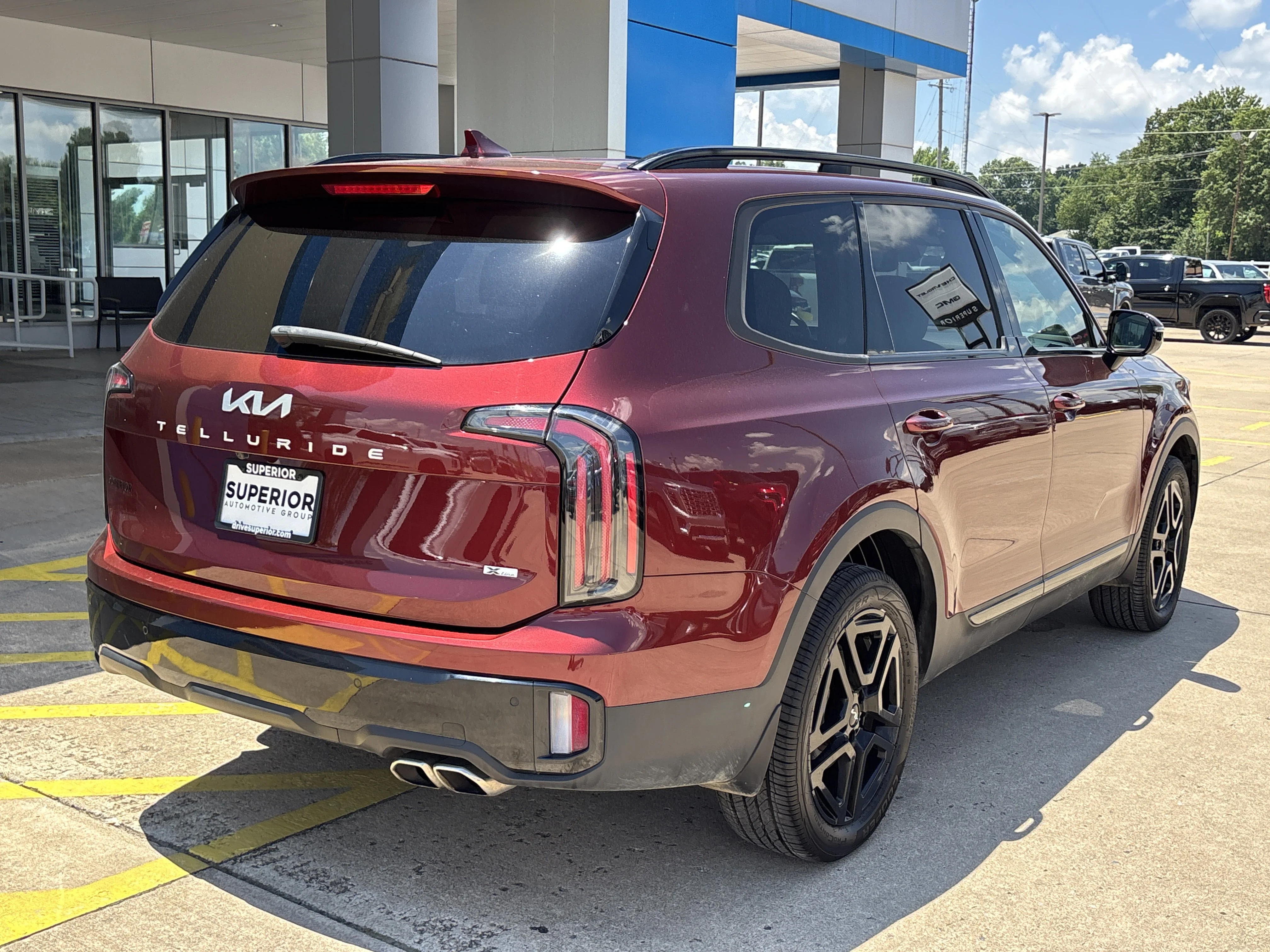Used 2024 Dawning Red Kia SX X-Line AWD image 3