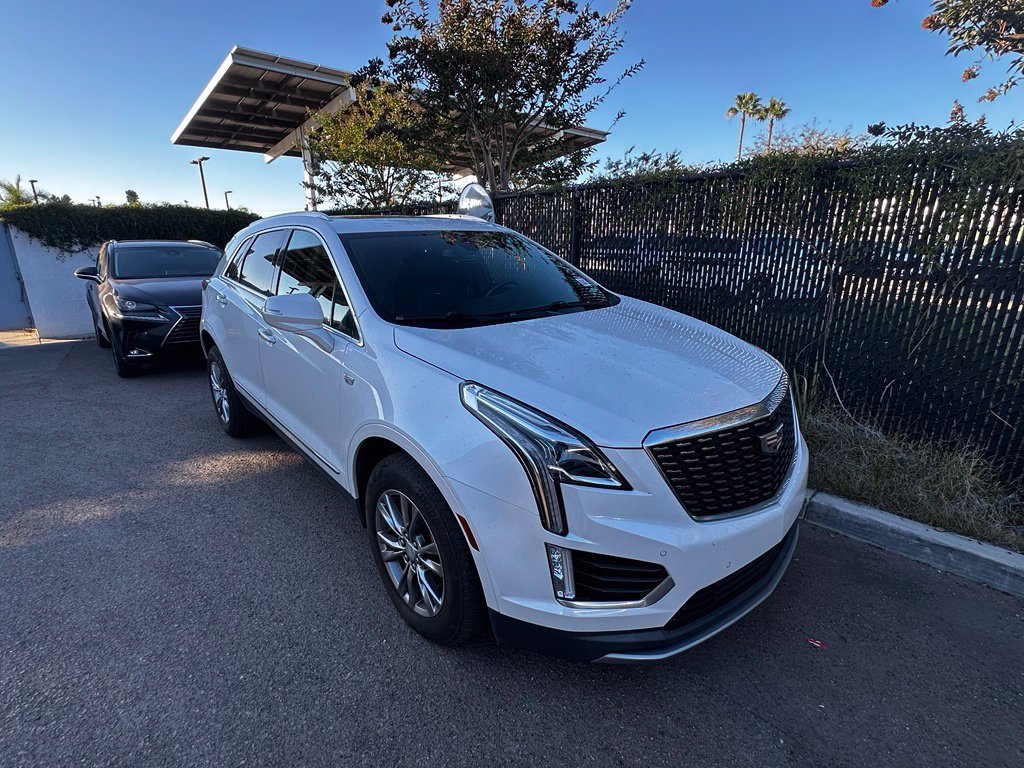 Used 2020 Crystal White Cadillac Premium Luxury image 2
