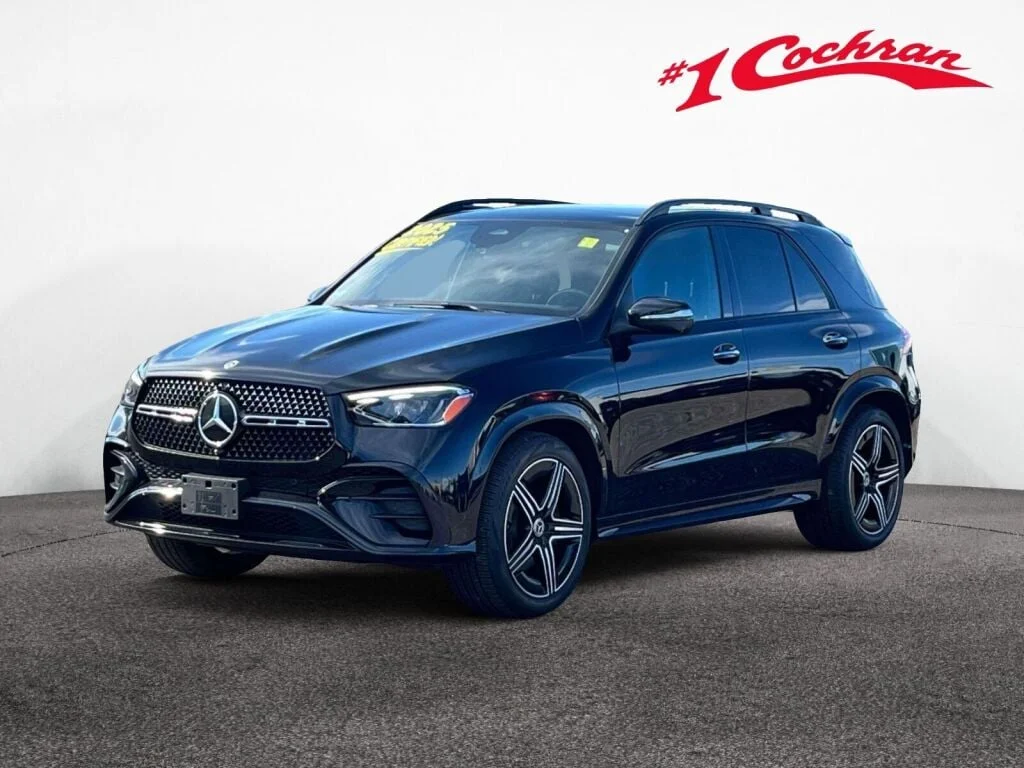 Used 2025 Obsidian Black Metallic Mercedes-Benz GLE 350 image 12