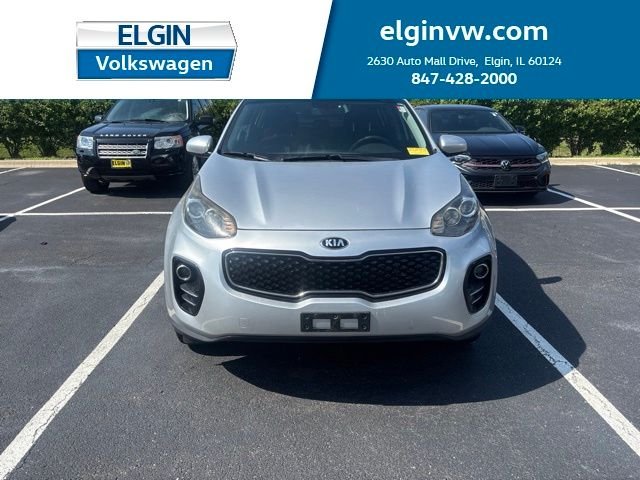 Used 2018 Silver Kia LX image 1