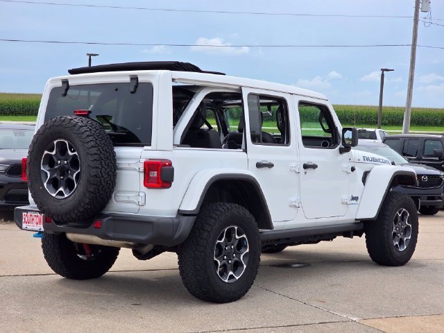 Certified Used 2023 Bright White Clearcoat Jeep Rubicon image 7