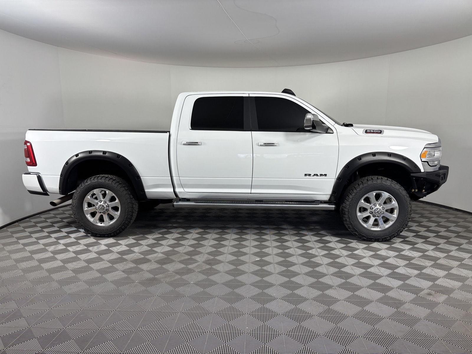 Used 2022 Bright White Clearcoat Ram Laramie image 9