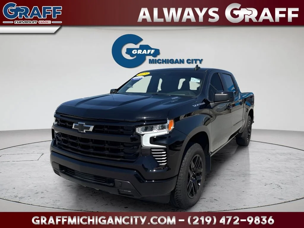 Certified Used 2023 Black Chevrolet RST image 1
