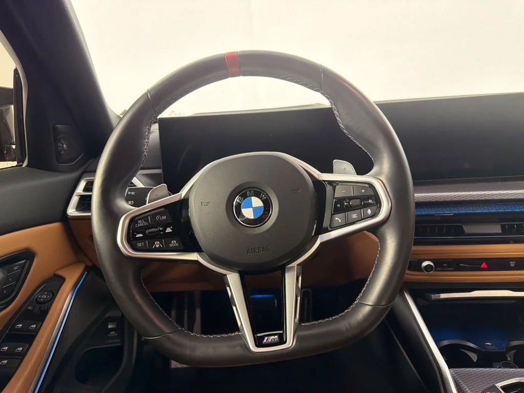 Certified Used 2025 Black Sapphire Metallic BMW M340i xDrive image 19