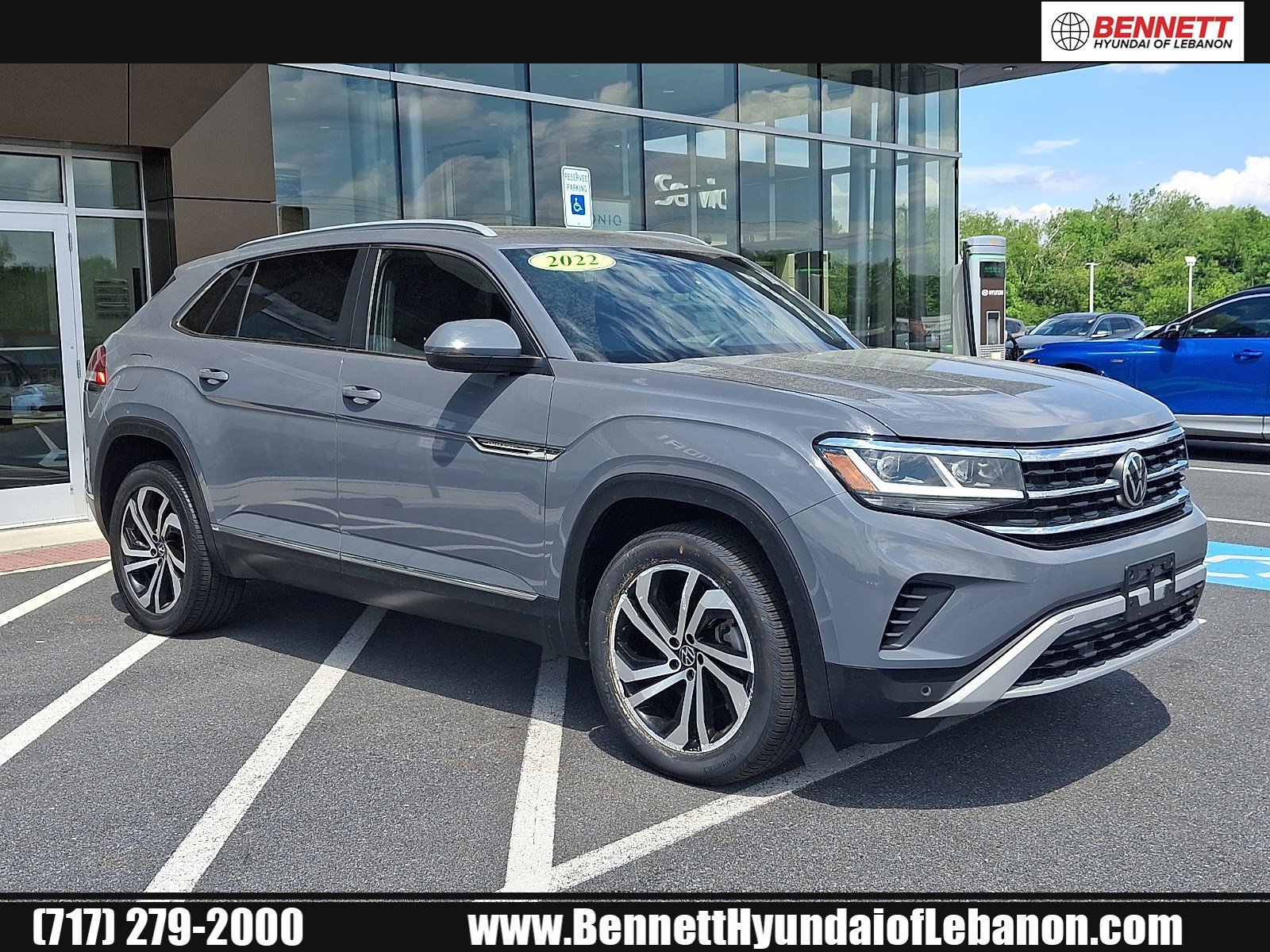 Used 2022 Pure Gray - J2J2 Volkswagen 2.0T SEL image 1