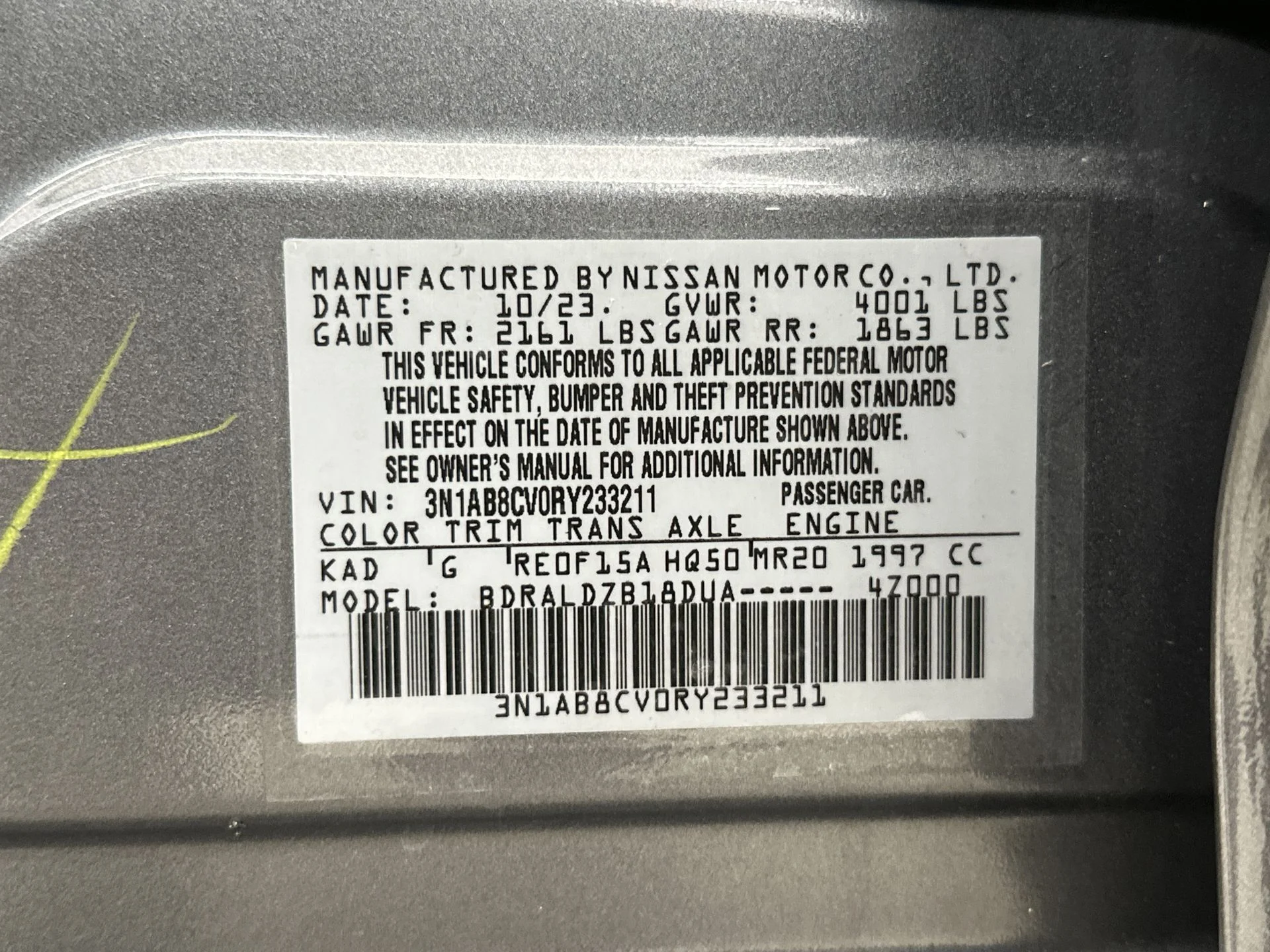 Used 2024 Gray Nissan SV image 41