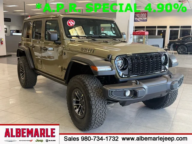 2026 Jeep Wrangler 2026 Jeep Wrangler Willys 4D Sport Utility