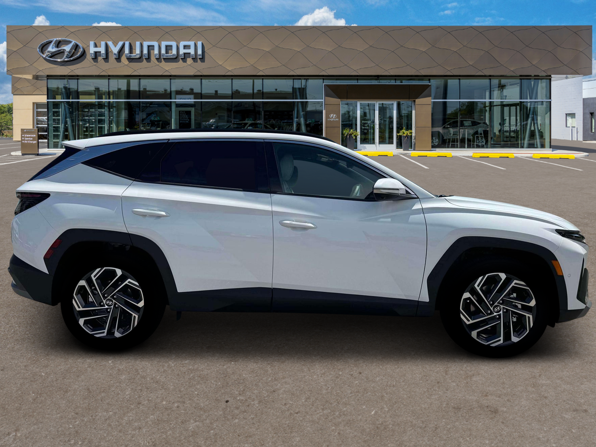 New 2026 Serenity White Pearl Hyundai Limited AWD image 9