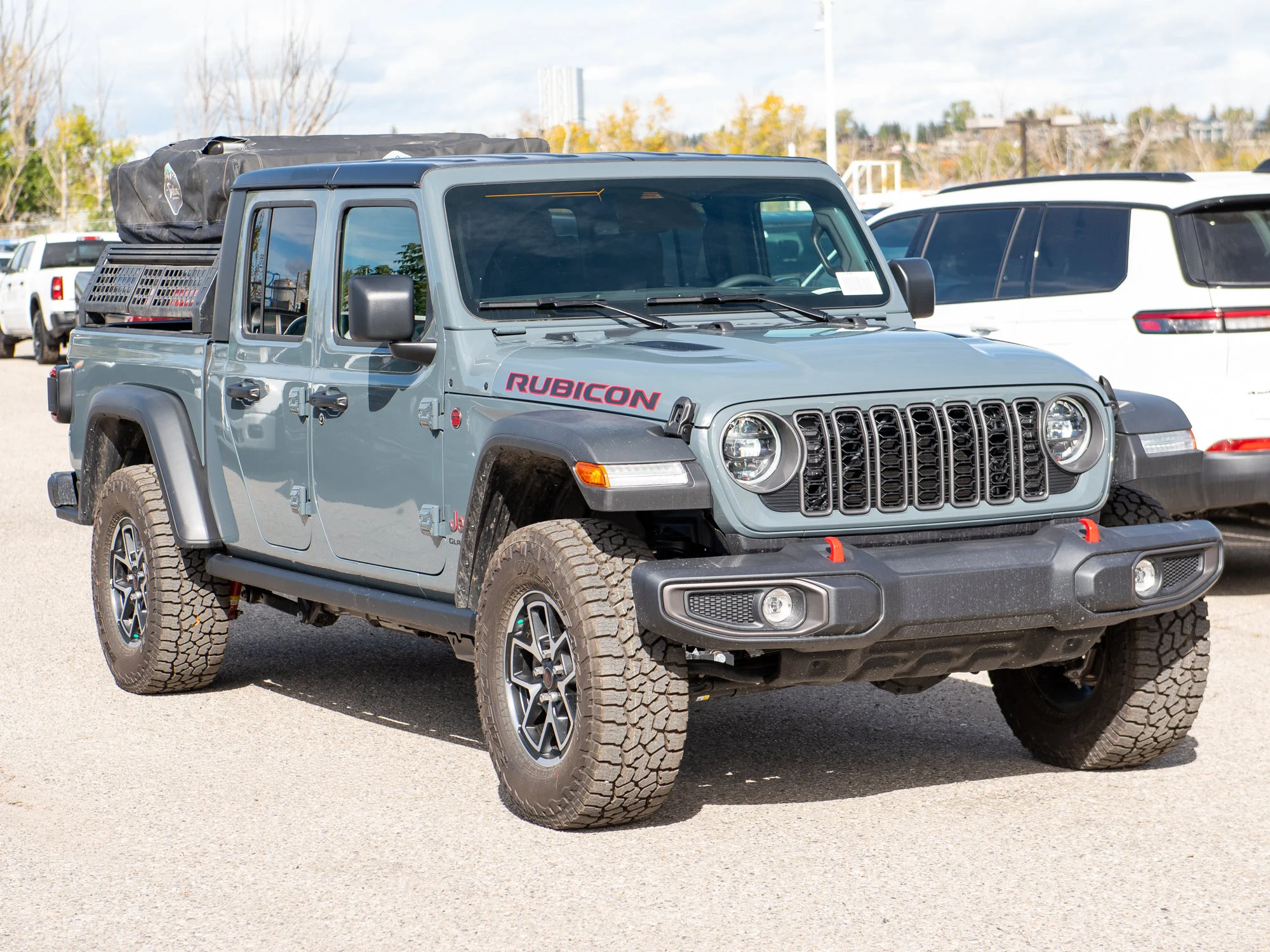 New 2026 Dark blue Jeep Rubicon* 4x4, Nappa Leather, Roof Top Tent, Bed-Rack image 8