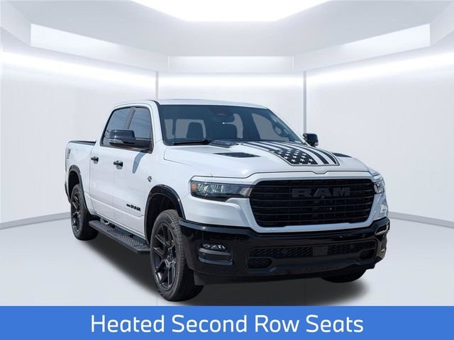 New 2026 Bright White Clear-Coat Exterior Paint RAM Laramie image 9
