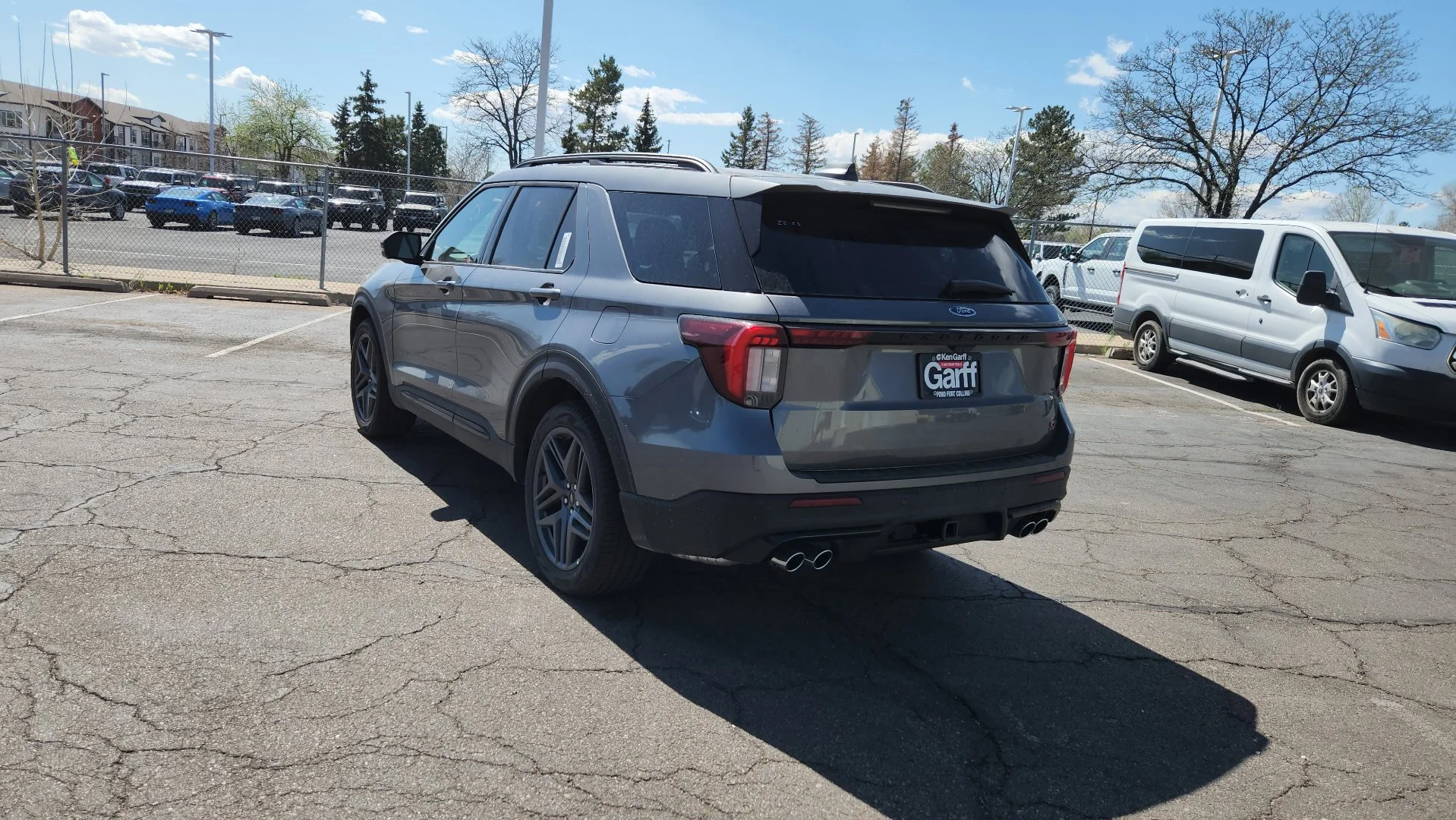 New 2026 Carbonized Gray Metallic Ford ST image 9