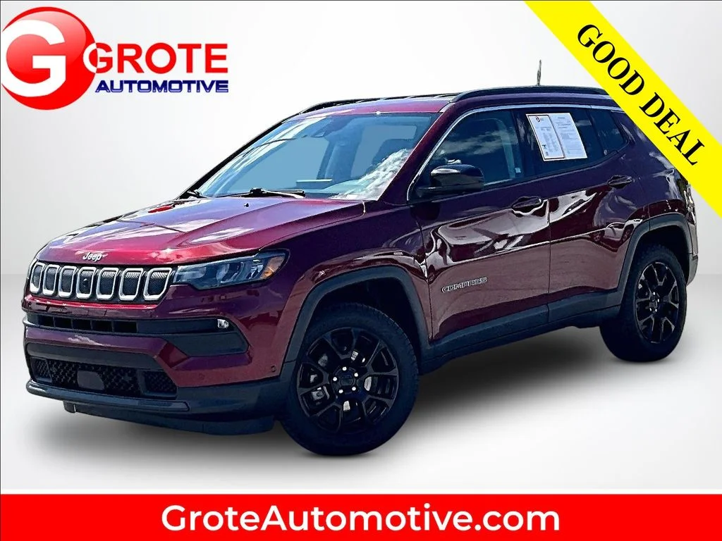 Used 2022 Red Jeep Latitude Lux image 1