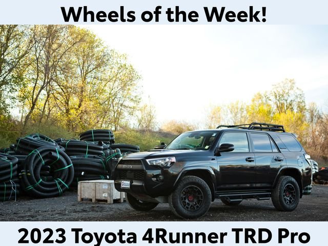 Used 2023 Black Toyota TRD Pro image 1