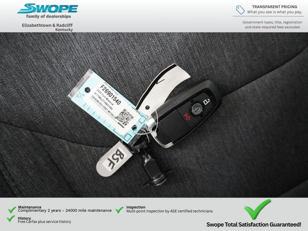 New 2026 Carbonized Gray Metallic Ford XLT image 33