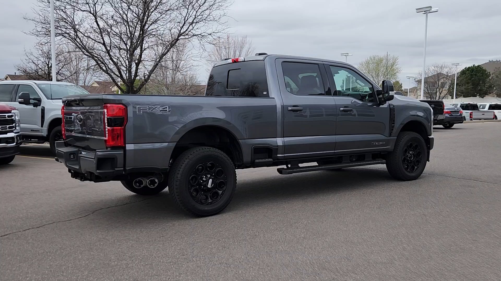 New 2026 Carbonized Gray Metallic Ford LARIAT image 14