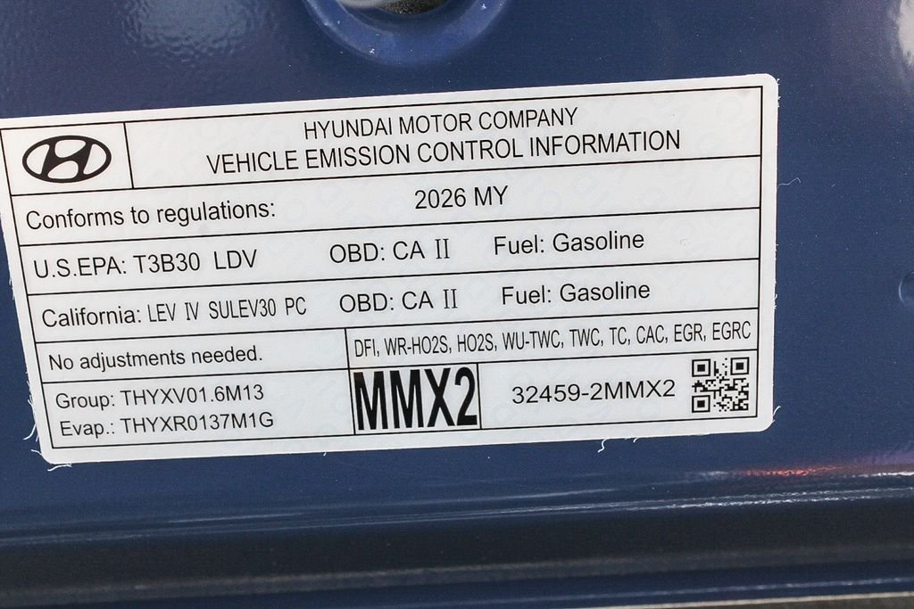 New 2026 Blue Hyundai Calligraphy image 28